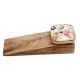 2 Pieces Rose Ceramic Door Cabinet Ceramic Wooden Door Stopper